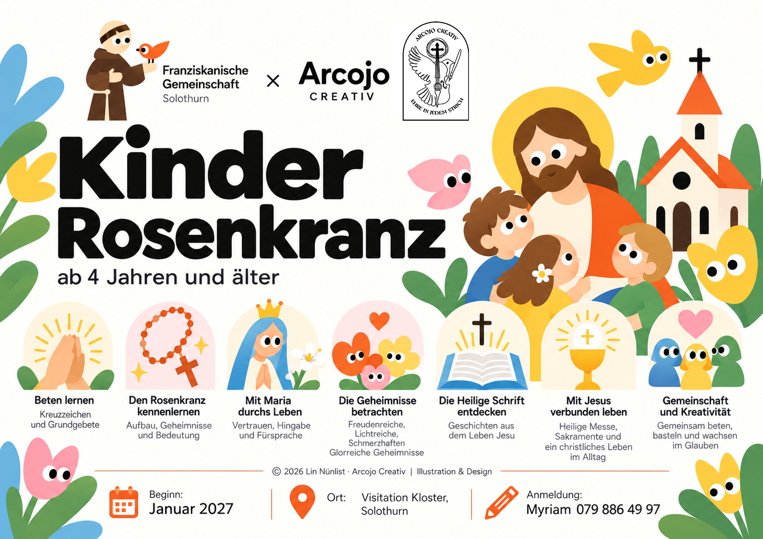 Kinderrosenkranz Arcojo Creativ
